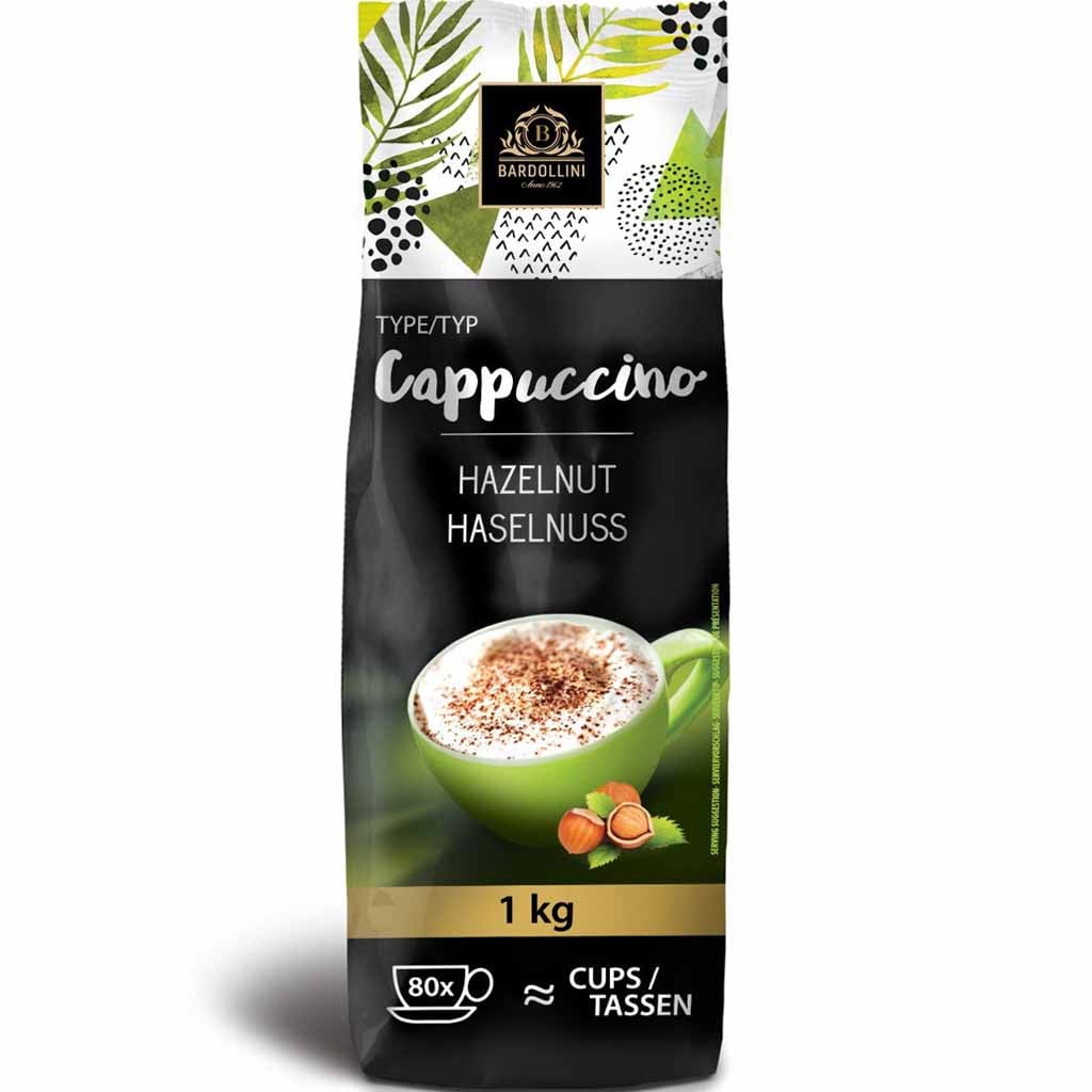 Bardollini Cappuccino Haselnuss 1kg MHD 20.11.27