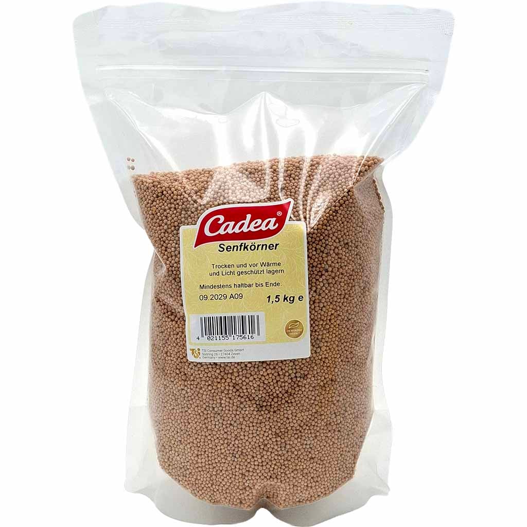 Cadea Senfkörner 1,5kg MHD 30.09.29