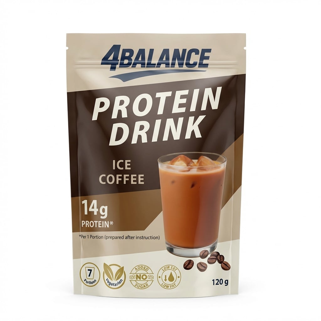4Balance Protein Drink Ice Coffee 120g MHD 23.03.27