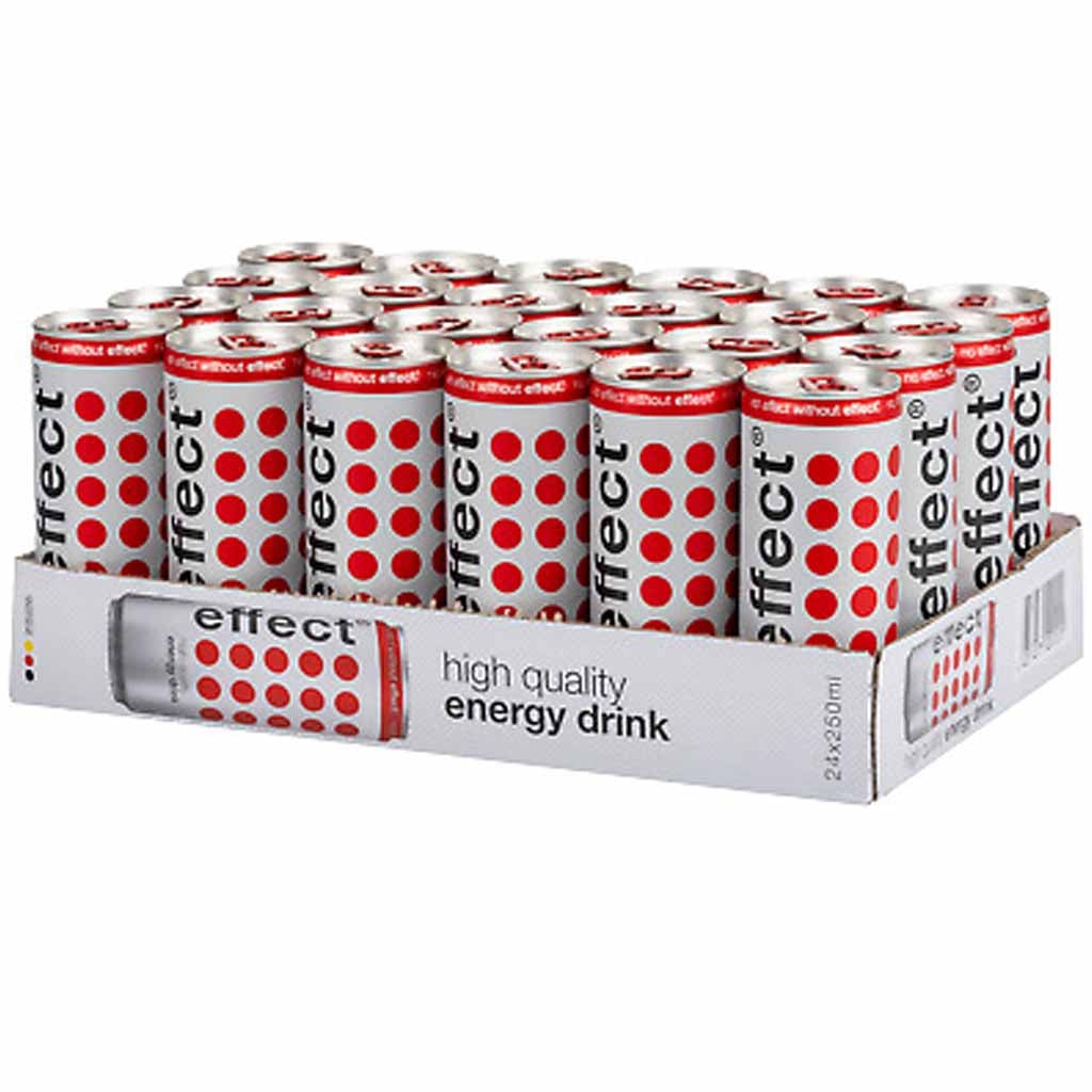 24x effect High Quality Energy Drink DOSE á 250ml=6L MHD 04.05.28