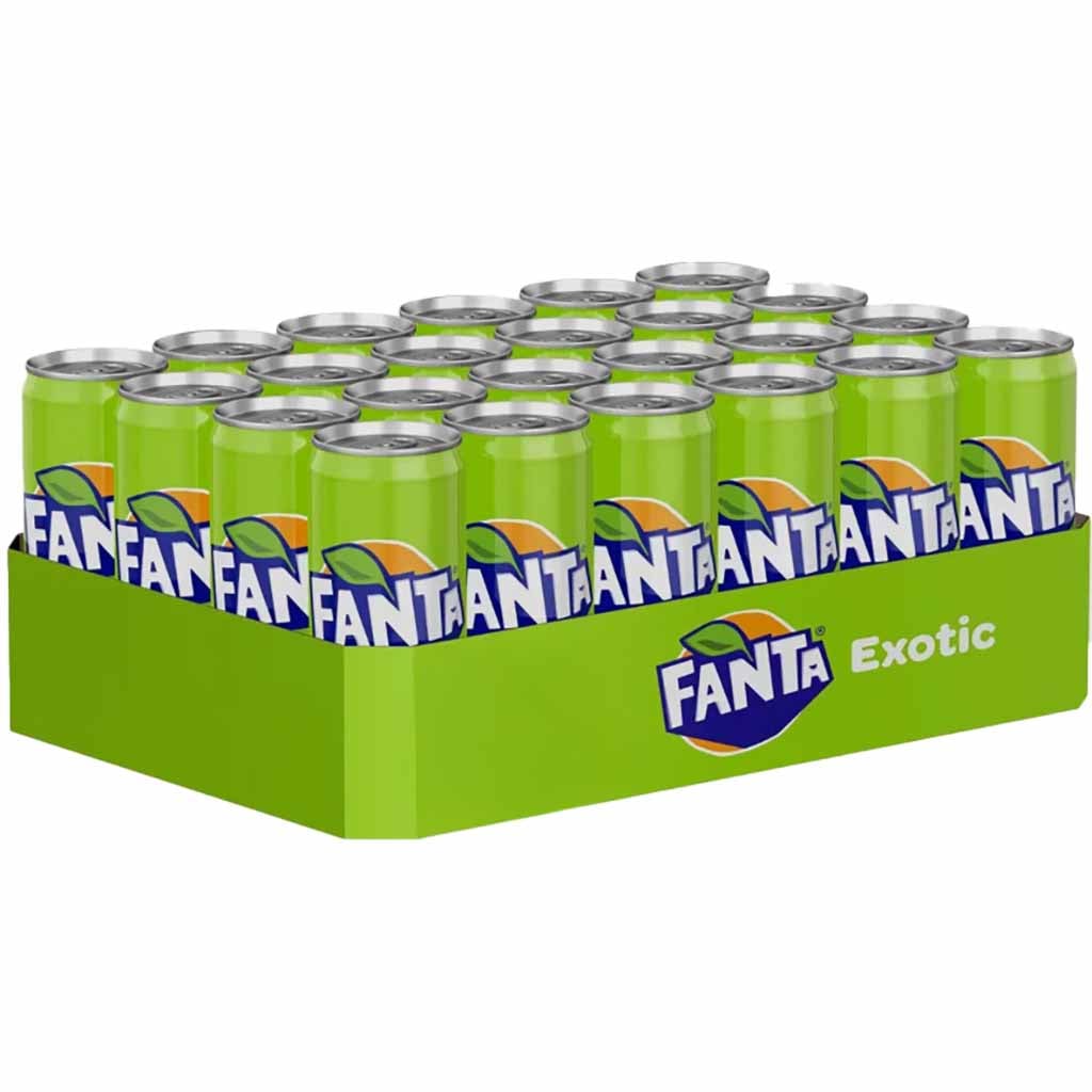 24x Fanta Exotic DOSE á 0,33L=7,92L MHD 30.06.27
