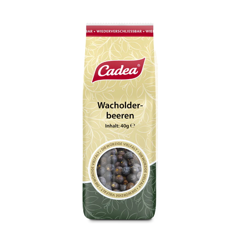 Cadea Gewürze Wacholderbeeren 40g MHD 30.08.26