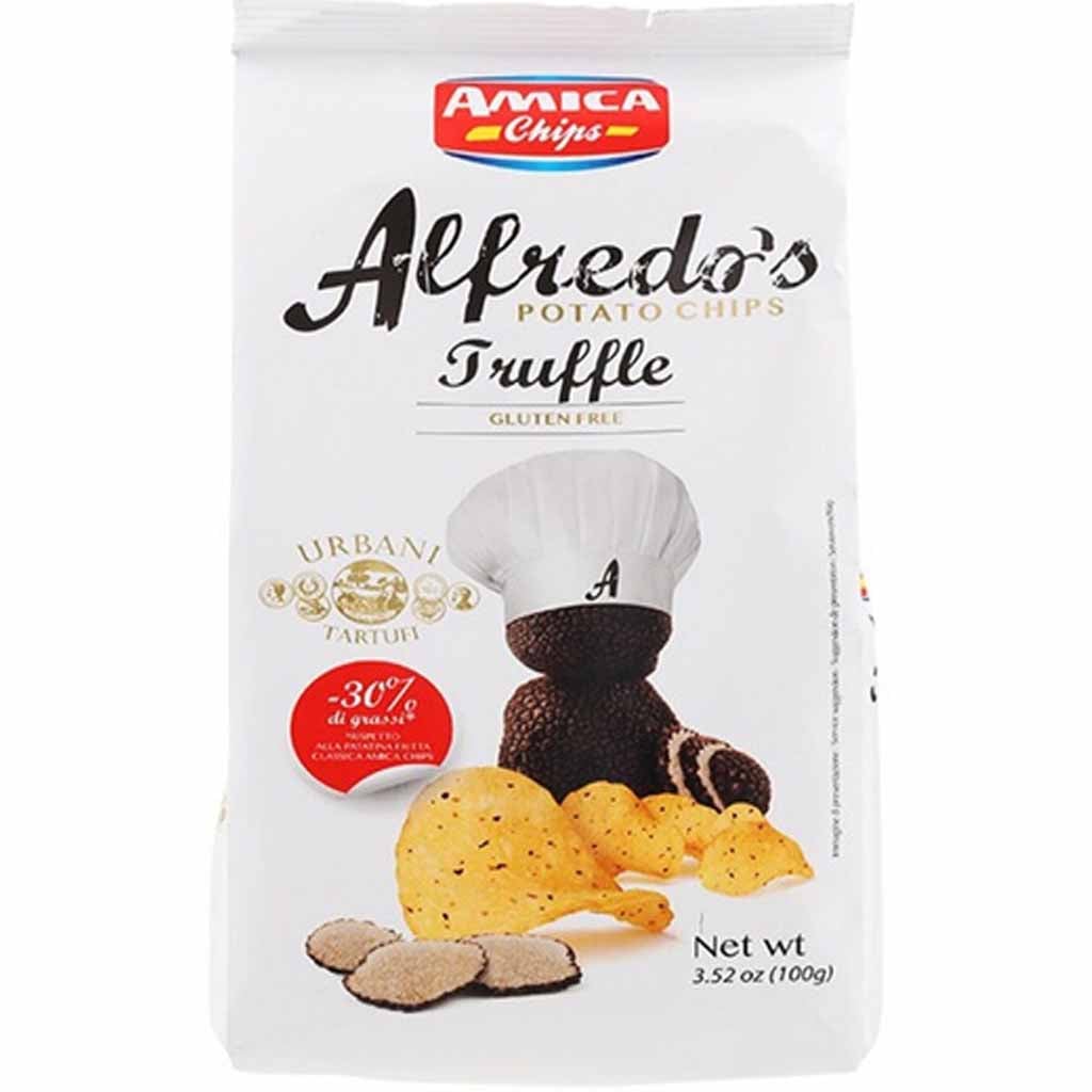 Amica Chips Alfredos Potato Chips Truffle 100g MHD 09.09.26