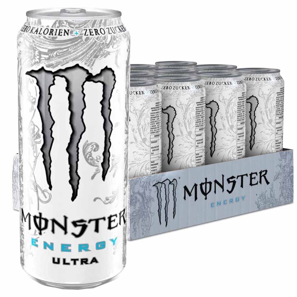12x Monster Energy Ultra DOSE je 500ml = 6L MHD 30.05.28