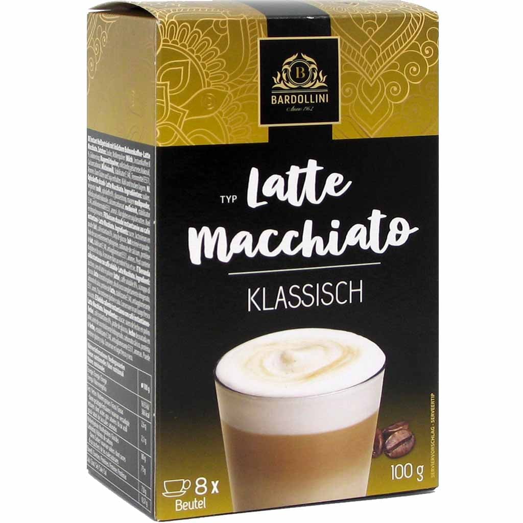 Bardollini Latte Macchiato klassisch 8er 100g MHD 14.11.27