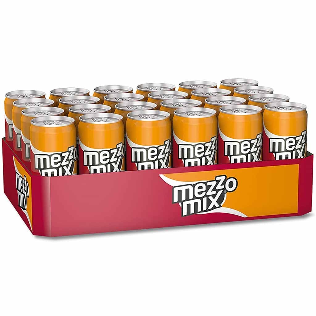 24x Mezzo Mix Cola Mix Orange DOSE á 0,33L=7,92L MHD 30.04.27